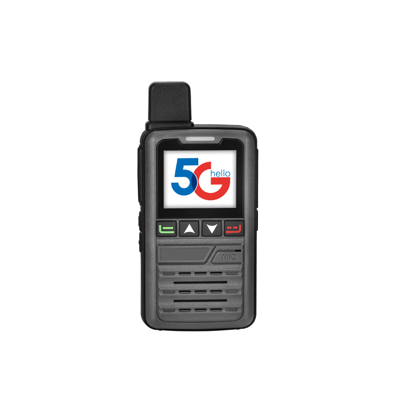 5G POC raido with 1.77 inch colorful LCD display 3000mAh large battery capacity